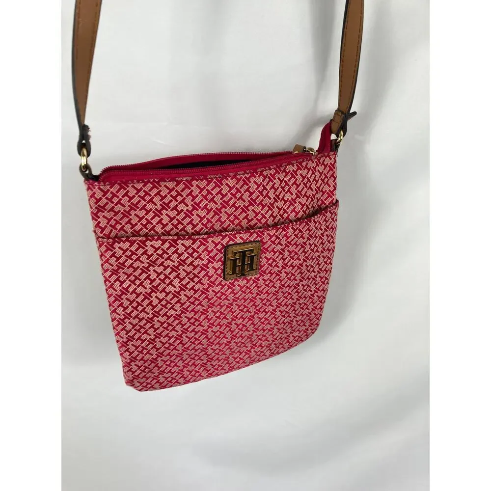 Tommy Hilfiger Pink Crossbody Purse